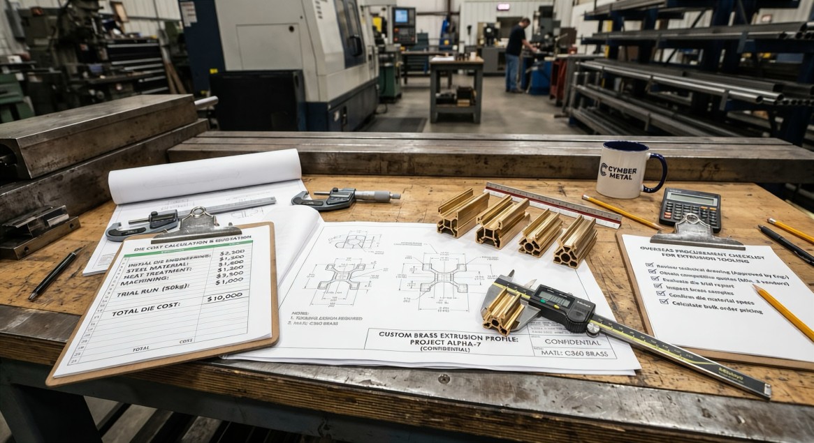 Brass Extrusion Profile Tooling Cost Before Bulk Order
