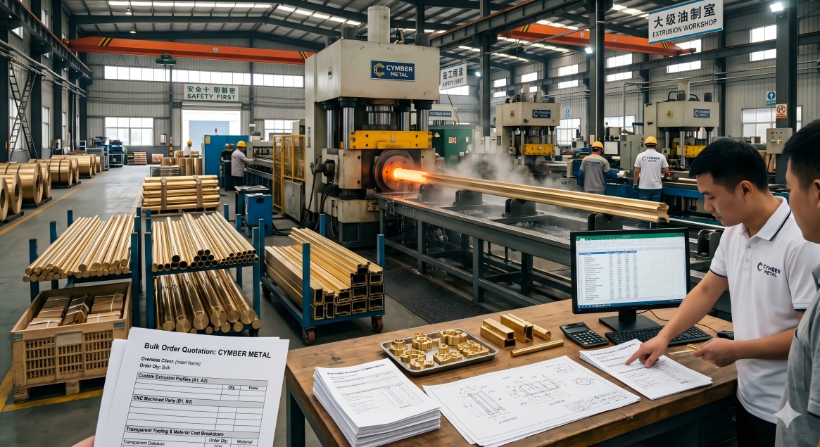 CYMBER Brass Profile Factory Quote Support