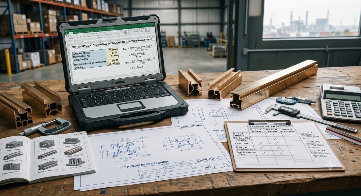 Custom Brass Extrusion Profile Cost Analysis