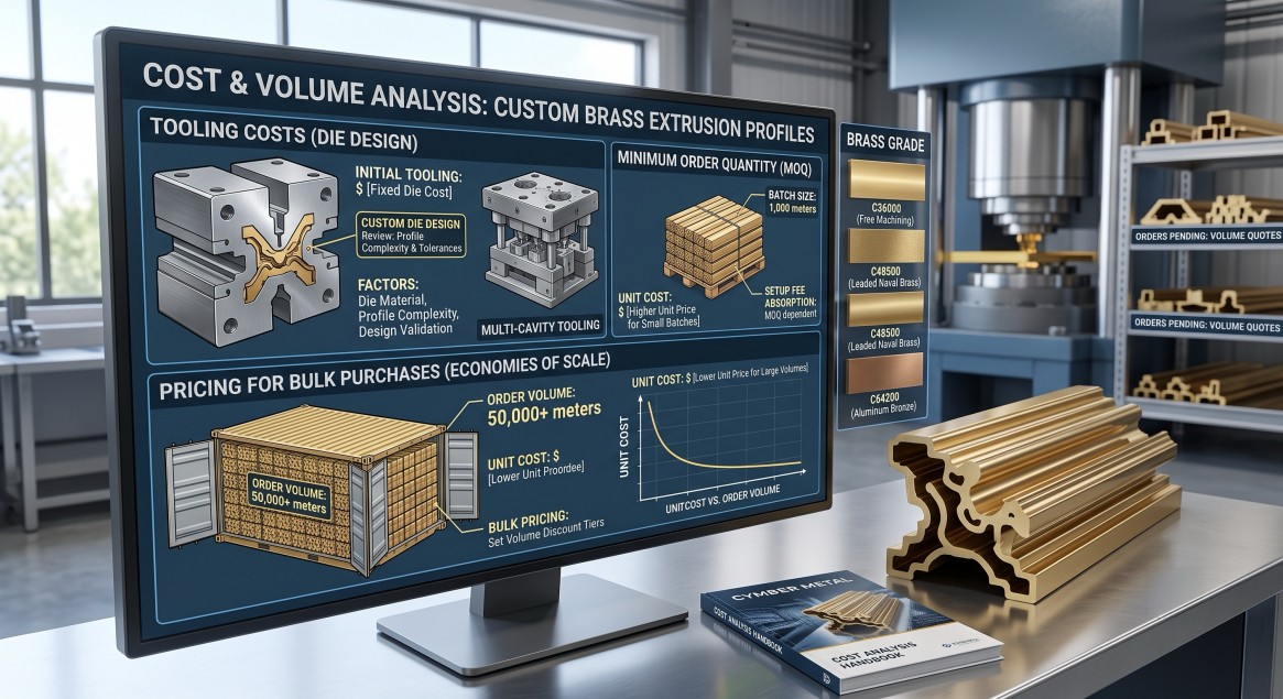 Brass Extrusion Profile Tooling Design Review
