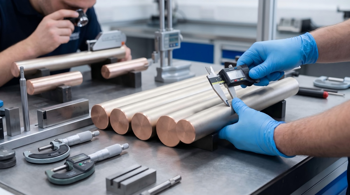Nickel Plated Copper Rod for Marine Use
